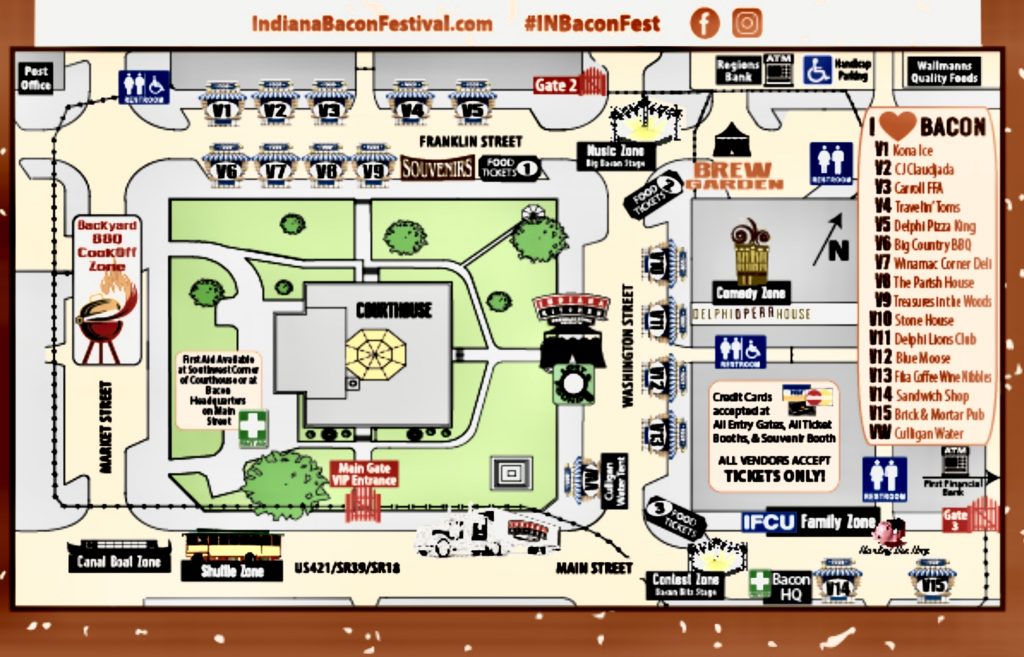 Join Shine 99 At The Indiana Bacon Festival In Delphi Saturday Boone