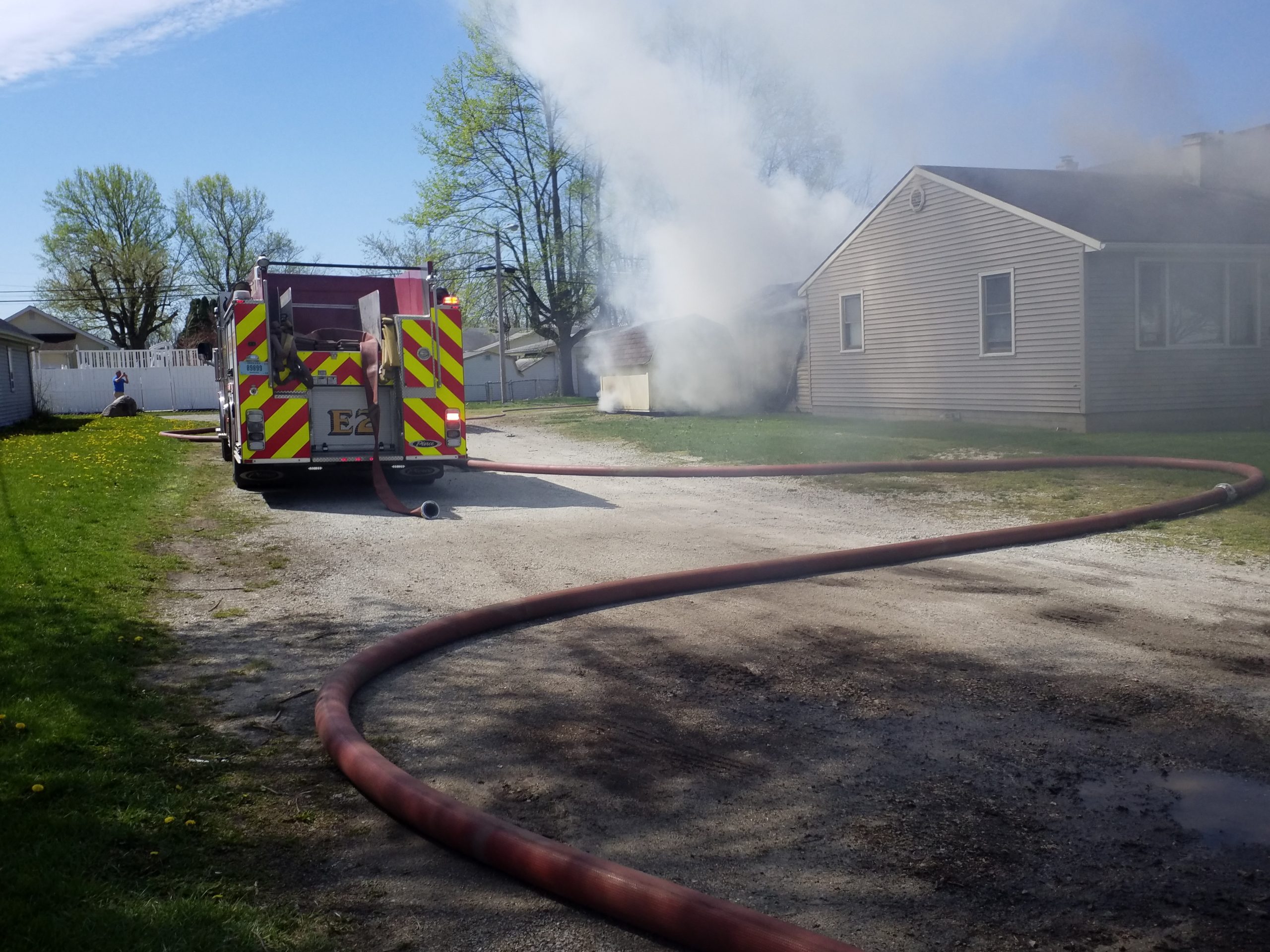 Back Portion of House Destroyed by Fire Boone County Daily News